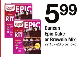 ACME Duncan epic cake or brownie mix offer