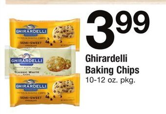 ACME Ghirardelli baking chips offer