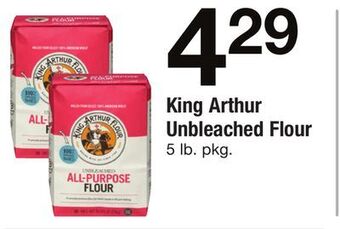 ACME King arthur unbleached flour offer