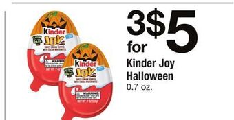 ACME Kinder joy halloween offer
