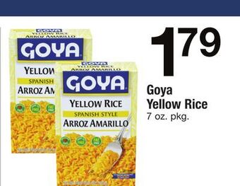 ACME Goya yellow rice offer
