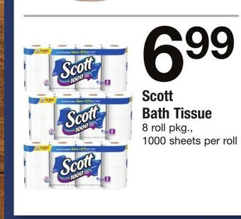 ACME Scott bath tissue offer