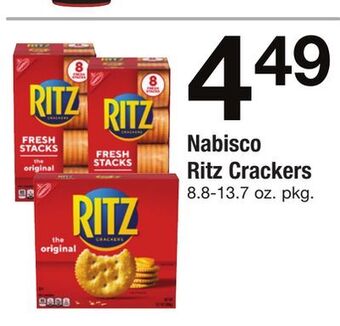 ACME Nabisco ritz crackers offer