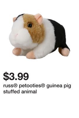 Five Below Russ® petooties® guinea pig stuffed animal offer
