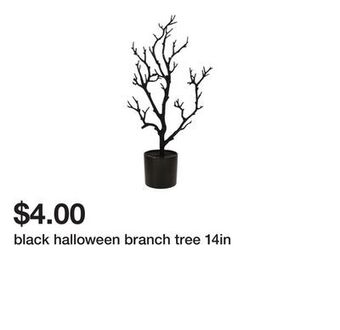 Five Below Black halloween branch tree 14in offer