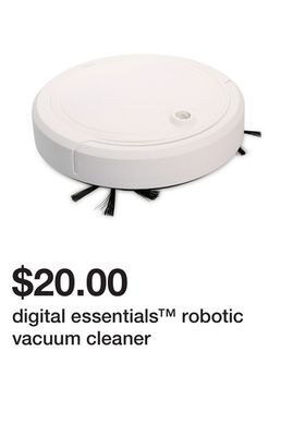 Five Below Digital essentials™ robotic vacuum cleaner offer