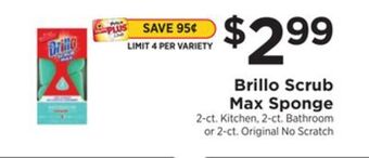 ShopRite Scrub max sponge offer