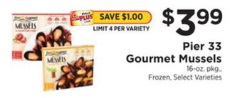 ShopRite Gourmet mussels offer