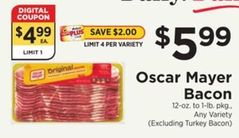 ShopRite Bacon offer