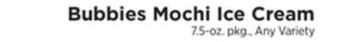 ShopRite Mochi ice cream offer