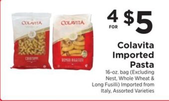 ShopRite Imported pasta offer