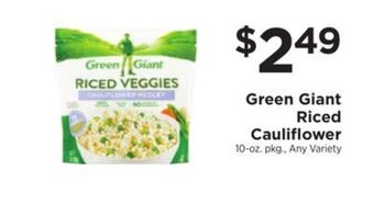 ShopRite Riced cauliflower offer