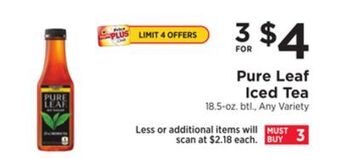ShopRite Iced tea offer