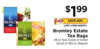 ShopRite Estate tea bags offer