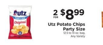 ShopRite Potato chips party size offer