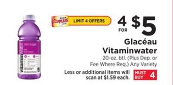 ShopRite Vitaminwater offer
