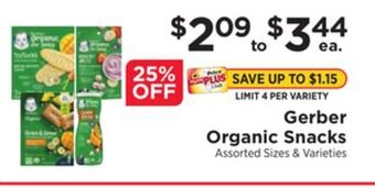 ShopRite Organic snacks offer