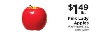 ShopRite Pink lady apples offer
