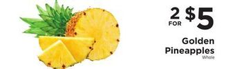 ShopRite Golden pineapples offer