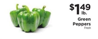 ShopRite Green peppers offer