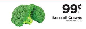 ShopRite Broccoli crowns offer