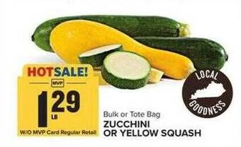 Food Lion Zucchini or yellow squash offer
