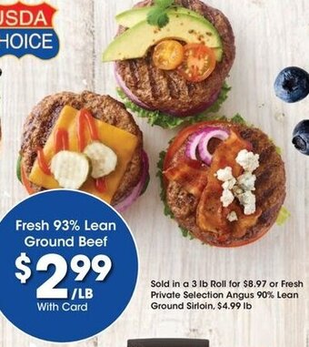 Fred Meyer Fresh 93% Lean Ground Beef offer