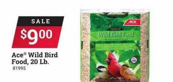 Ace Hardware Ace wild bird food, 20 lb. offer
