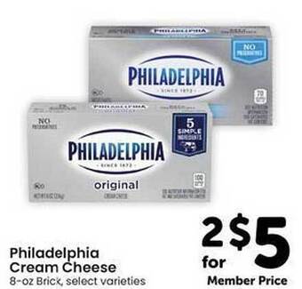 Safeway Philadelphia cream cheese offer