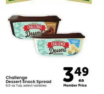 Safeway Challenge dessert snack spread offer