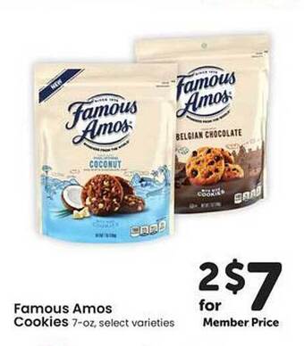 Safeway Famous amos cookies offer