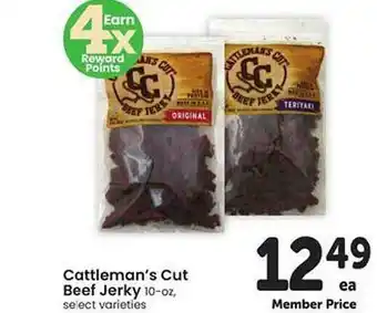 Safeway Cattleman's cut beef jerky offer