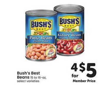 Safeway Bush's best beans offer