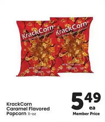 Safeway Krackcorn caramel flavored popcorn offer