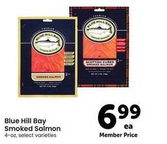 Safeway Blue hill bay smoked salmon offer