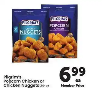 Safeway Pilgrim's popcorn chicken or chicken nuggets offer