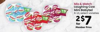 Safeway Laughing cow mini babybel offer