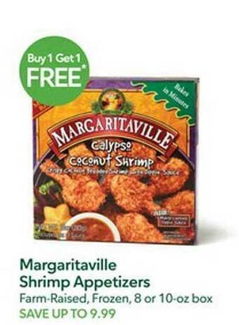 Publix Margaritaville shrimp appetizers offer