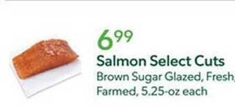 Publix Salmon select cuts offer