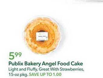 Publix Publix bakery angel food cake offer