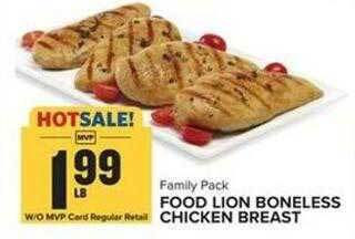 Food Lion Food lion boneless chicken breast offer
