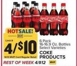 Food Lion Coke products offer