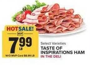 Food Lion Taste of inspirations ham offer