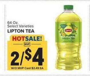 Food Lion Lipton tea offer