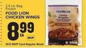 Food Lion Food lion chicken wings offer