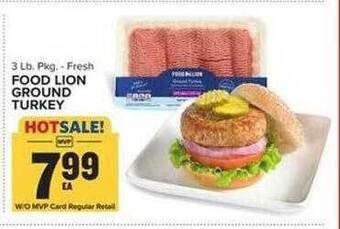 Food Lion Food lion ground turkey offer