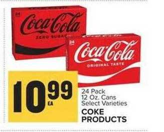 Food Lion Coke products offer