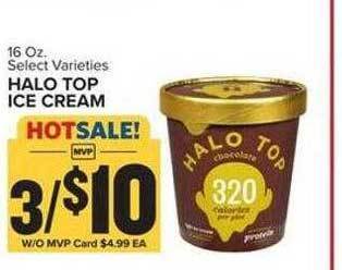 Food Lion Halo top ice cream offer