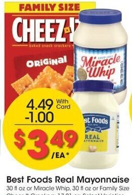 Best Foods Real Mayonnaise