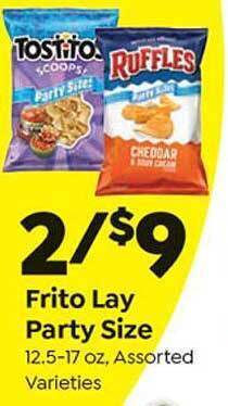 Save a Lot Frito lay party size offer